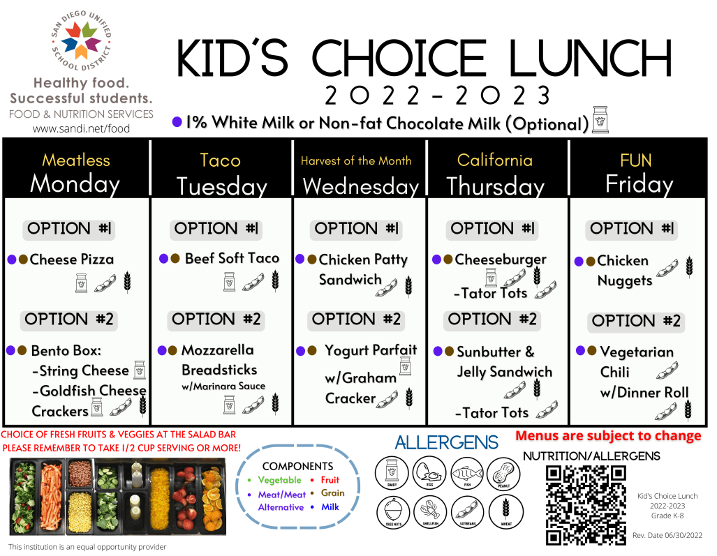 Kalida Elementary Lunch Menu at Dawn Mccord blog